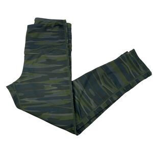 Tema Athletics Green Camo Leggings Size XS Full Length‎